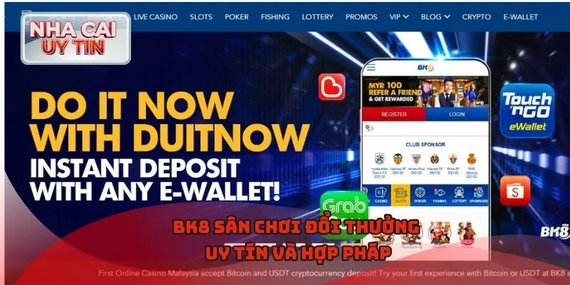 BK8 - Sân chơi đổi thưởng uy tín và hợp pháp