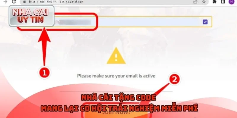 Nhà cái tặng code mang lại cơ hội trải nghiệm miễn phí