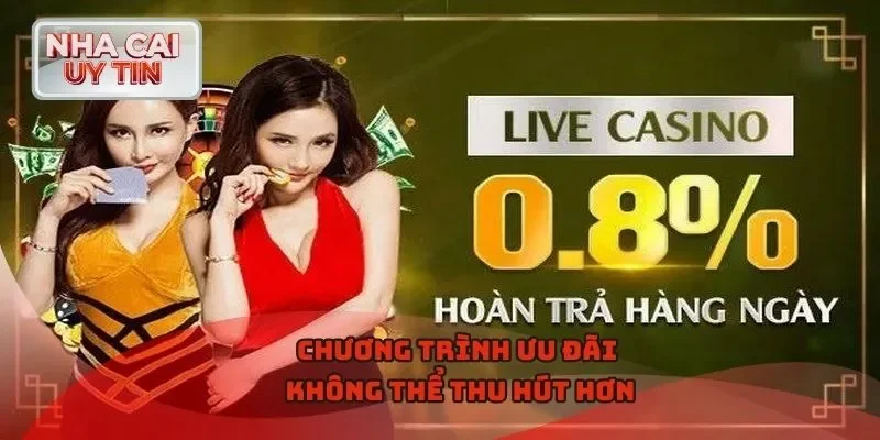 Chương trình ưu đãi không thể thu hút hơn