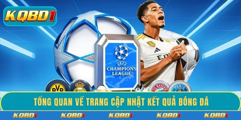 Tổng quan về trang cập nhật kết quả bóng đá
